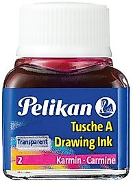 PELİKAN ÇİNİ MÜREKKEBİ 523 KIRMIZI 201525