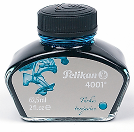 PELİKAN DOLMA KALEM MÜREKKEBİ 4001 62.50 ML TURKUAZ