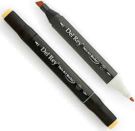 DEL REY GRAFİK MARKÖR TWIN MN-DR107 SAND