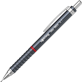 Rotring Versatil Kalem Tıkky Retro Metalik Gri 0.7 MM 2202570