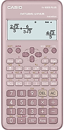 CASIO HESAP MAKİNESİ BİLİMSEL FX-82ES-2PK PLUS PEMBE (2.NESİL)
