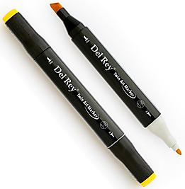 DEL REY GRAFİK MARKÖR TWIN MN-DR045 CANARIA YELLOW