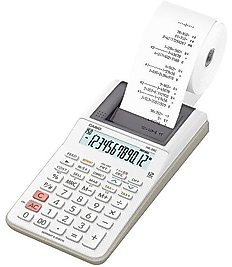 CASIO HESAP MAKİNESİ ŞERİTLİ HR-8RC-WE 12 HANE