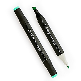 DEL REY GRAFİK MARKÖR TWIN MN-DR068 TURQUOISE BLUE