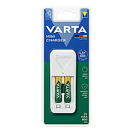 VARTA MİNİ ŞARJ ALETİ (2*800 MH PİL HEDİYELİ) 57656201421