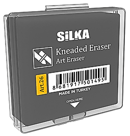 SİLKA SİLGİ HAMUR GRİ ART.26