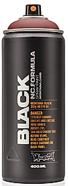 MONTANA BLACK SPREY BOYA 400 ML RUST BLK8080 MO-264207
