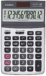 CASIO HESAP MAKİNESİ MASAÜSTÜ  AX - 120ST 12 Hane