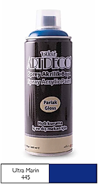 ARTDECO SPREY BOYA AKRİLİK 400 ML ULTRAMARINE Y-400-445
