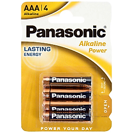Panasonic Alkalin Power AAA İnce Kalem Pil 4'lü Paket ( LR03APB/4BP )