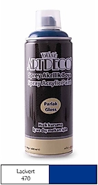 ARTDECO SPREY BOYA AKRİLİK 400 ML LACİVERT Y-400-470