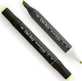 DEL REY GRAFİK MARKÖR TWIN MN-DR166 MIGNONETTE