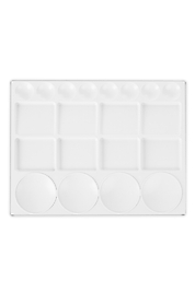 OPS RP 103 25X33 PROFESYONEL GODELİ DİKDÖRTGEN RESİM PALETİ BEYAZ