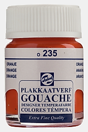 Talens Guaj Boya 16 ML 235 - Orange