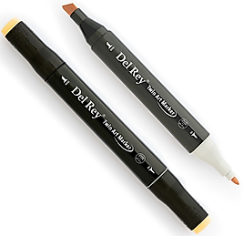 DEL REY GRAFİK MARKÖR TWIN MN-DR142 PALE CREAM