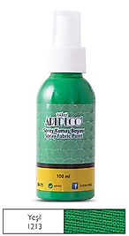 ARTDECO KUMAŞ BOYASI SPREY 100 ML YEŞİL Y-010D-1213