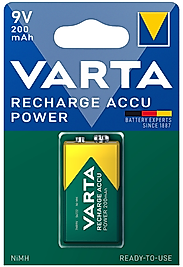 VARTA ŞARJLI 200MH 9 VOLT TEKLİ