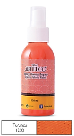 ARTDECO KUMAŞ BOYASI SPREY 100 ML TURUNCU Y-010D-1203