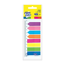 KRAF INDEX FILM (PP) 12x45MM BAYRAK & OK 8 RENK X 25 YP 51247