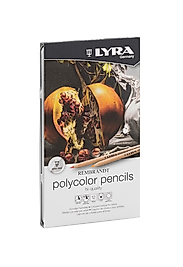 LYRA KURU BOYA REMBRANDT POLYCOLOR 12 LI METAL KUTU L2001120
