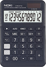 NOKİ HESAP MAKİNESİ 12 HANE H-MC007SC SİYAH