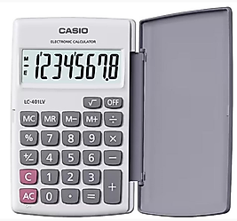 CASIO HESAP MAKİNESİ CEP TİPİ LC-401LV-WE