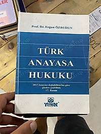 TÜRK ANAYASA HUKUKU - Ergun Özbudun (Yetkin) 17. Baskı