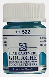 Talens Guaj Boya 16 ML 522 - Turquoise Blue