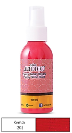 ARTDECO KUMAŞ BOYASI SPREY 100 ML KIRMIZI Y-010D-1205