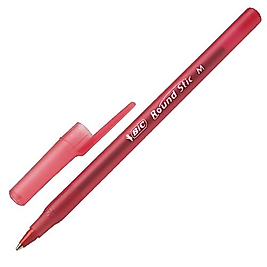 BIC TÜKENMEZ KALEM ROUND STIC KIRMIZI 962555