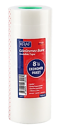KRAF GÖRÜNMEZ BANT 19mm x 33m 8 Lİ 1933-8