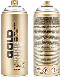 MONTANA GOLD AKRİLİK SPREY BOYA 400 ML SILVER CHROME M1000 LV-MO-285912
