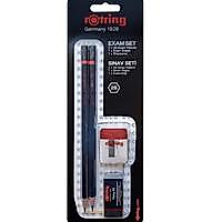 Rotring Sınav Seti 2B+Silgi+Kalemtıraş Bls 2 Li