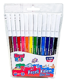 KRAF KIDS KEÇELİ KALEM 12 Lİ 265