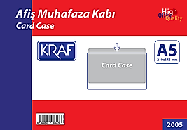 KRAF AFİŞ MUHAFAZA KABI A5 2005