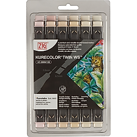 ZIG KURECOLOR TWIN S KC-3000/12B10 12Lİ NEUTRAL&NATUREL COLORS