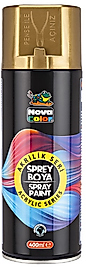 NOVA COLOR AKRİLİK SPREY BOYA 400 ML ALTIN NC-3511