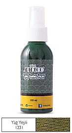 ARTDECO KUMAŞ BOYASI SPREY 100 ML YAĞ YEŞİLİ Y-010D-1231