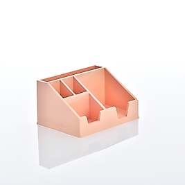 OPS KLM 208 MASAÜSTÜ ORGANİZER KALEMLİK PASTEL PEMBE